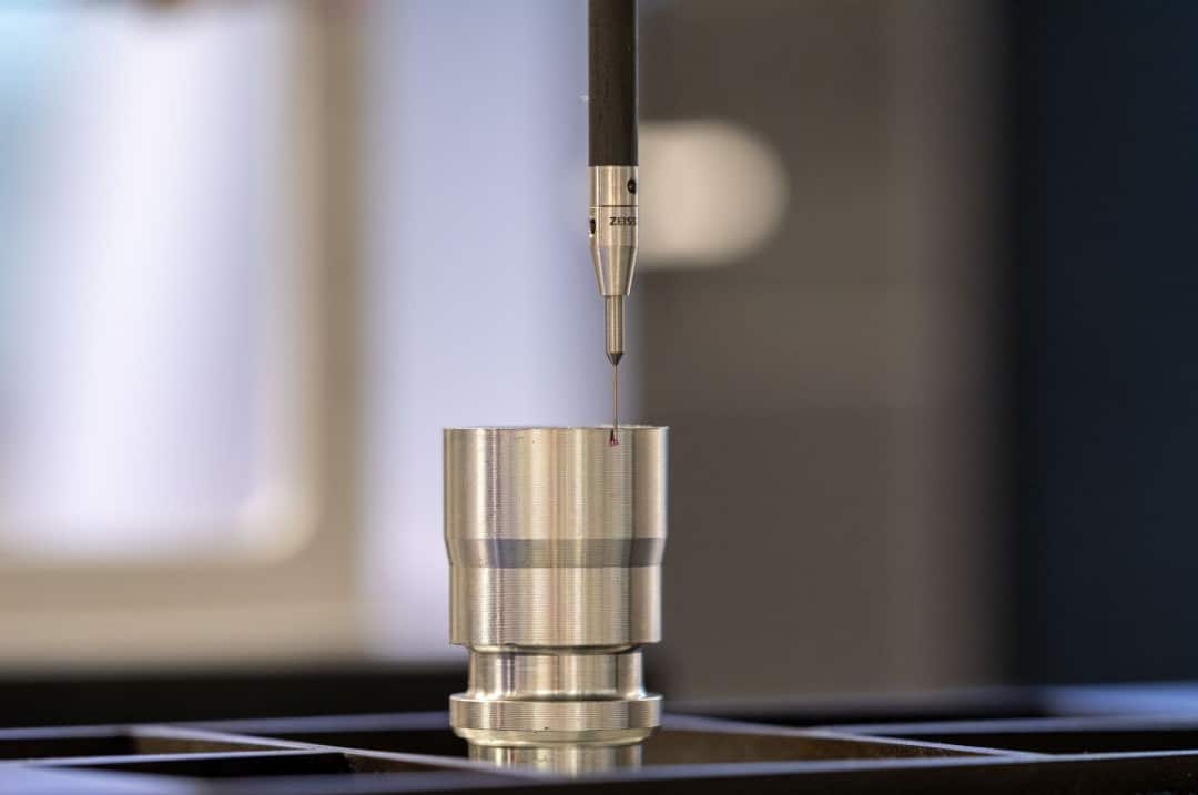 Controllo con sonda Zeiss di un componente realizzato in tornitura di precisione: il metodo MI.SO.