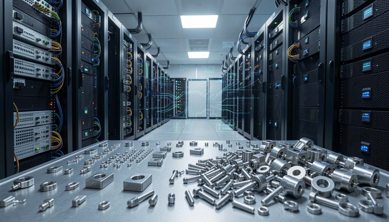 produzione minuterie metalliche per raffreddamento data center
